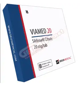 VIAMED 20 PDE5 Inhibitor Deus Medical VIAMED 20 PDE5 Inhibitor Deus Medical