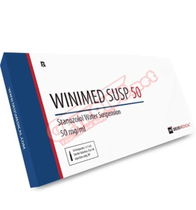 WINIMED SUSP 50 Deus Medical box and ampoules