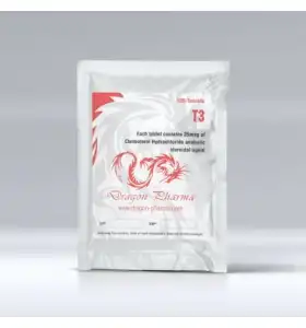 T3 25 mcg 100 Tablets Dragon Pharma T3 25 mcg 100 tablets by Dragon Pharma product packaging