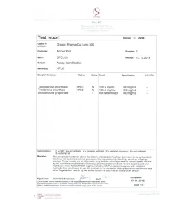 Cut Long 300 mg/ml 10 ml Dragon Pharma Cut Long 300 mg per ml 10 ml vial by Dragon Pharma