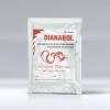 Dianabol 20 mg 100 tablets by Dragon Pharma product packaging
