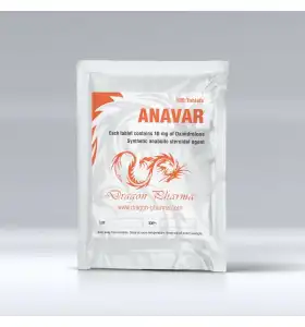 Anavar 10 mg 100 Tablets Dragon Pharma Anavar 10 mg 100 tablets by Dragon Pharma product packaging