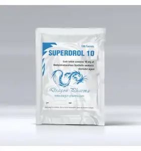 Superdrol 10 mg 100 Tablets Dragon Pharma Superdrol 10 mg 100 Tablets by Dragon Pharma product packaging