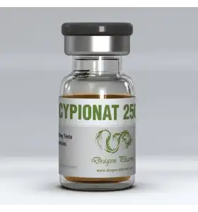 Testocyp 200 mg 10 ml Dragon Pharma vial Testocyp 200 mg 10 ml vial by Dragon Pharma product packaging