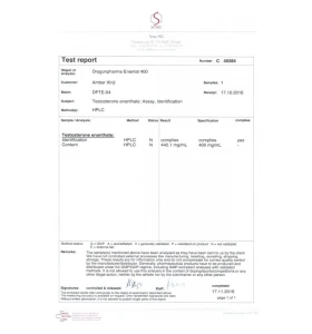 Enantat 250 mg/ml 10 ml vial by Dragon Pharma packaging view