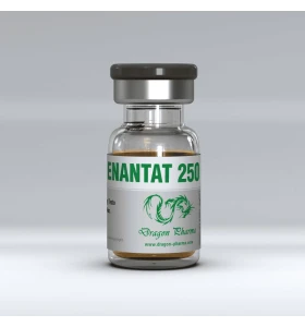 Enantat 250 mg/ml 10 ml vial by Dragon Pharma packaging view