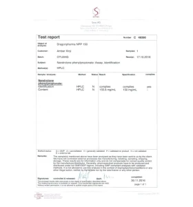 NPP 150 mg/ml 10 ml vial by Dragon Pharma product packaging