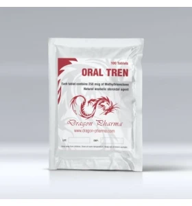 Oral Tren 250 mcg 100 Tablets Dragon Pharma Oral Tren 250 mcg 100 tablets by Dragon Pharma product packaging