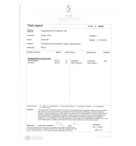 Propionat 100 mg/ml 10 ml Dragon Pharma vial Propionat 100 mg per ml 10 ml vial by Dragon Pharma product image