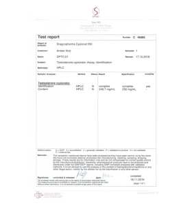 Testocyp 200 mg 10 ml vial by Dragon Pharma product packaging