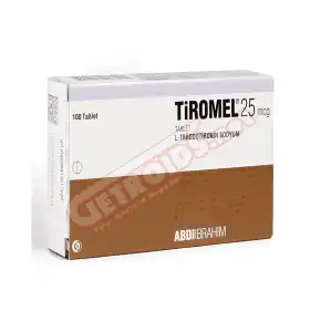 Tiromel T3 Cytomel 25 mcg 100 Tablets Abdi Ibrahim Tiromel T3 Cytomel 25 mcg 100 Tablets Abdi Ibrahim