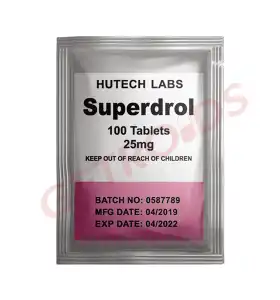 Superdrol 25 mg 10 Tablets Hutech Labs. USA Superdrol 25 mg 10 Tablets Hutech Labs. USA