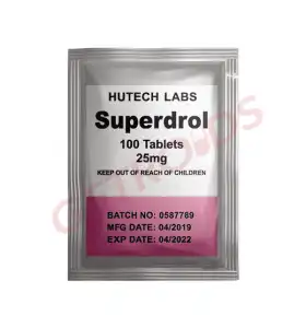 Superdrol 25 mg 10 Tablets Hutech Labs USA