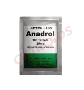 Anadrol 25 mg 100 Tablets Hutech Labs USA Anadrol 25 mg 100 tablets by Hutech Labs USA product packaging