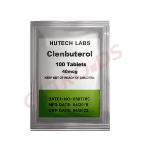 Clenbuterol 40 mcg 100 Tablets Hutech Labs USA Clenbuterol 40 mcg 100 Tablets Hutech Labs USA