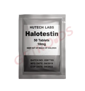 Halotestin 10 mg 50 Tablets Hutech Labs USA Halotestin 10 mg 50 tablets by Hutech Labs USA product packaging
