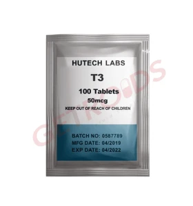 Cytomel 50mcg 100 Tablets Hutech Labs USA Cytomel 50mcg 100 tablets by Hutech Labs USA product packaging