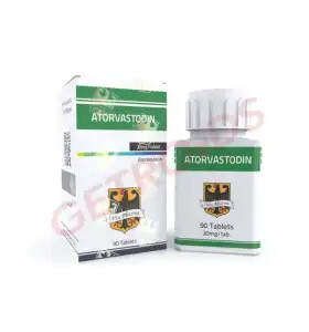 Atorvastodin 20 mg 90 Tablets Odin Pharma Atorvastodin 20 mg 90 tablets by Odin Pharma product packaging