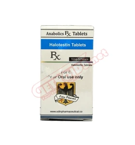 Halotestin 10 mg 50 Tablets Odin Pharma Halotestin 10 mg 50 tablets by Odin Pharma product packaging