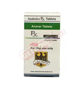 Anavar 10 mg 100 Tablets Odin Pharma Anavar 10 mg 100 tablets by Odin Pharma product packaging