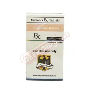 Aromasin 25 mg 30 tablets by Odin Pharma product packaging