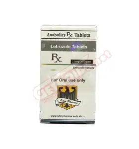 Letrozole 2.5 mg 30 Tablets Odin Pharma Letrozole 2.5 mg 30 tablets by Odin Pharma product packaging