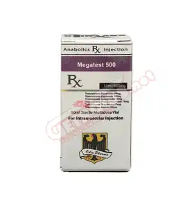 Megatest 500 mg per ml 10 ml by Odin Pharma product packaging