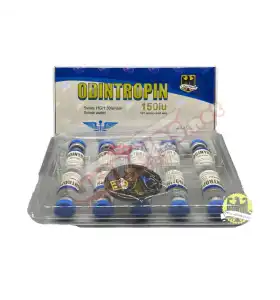 Odintropin 150 IU by Odin Pharma product packaging