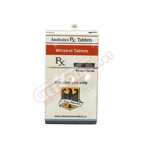 Winstrol 10 mg 100 tablets by Odin Pharma product packaging