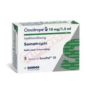 Omnitrope Somatropin 30 IU (10 mg) Sandoz Omnitrope Somatropin 30 IU (10 mg) Sandoz