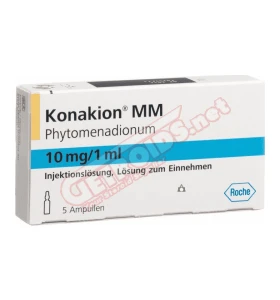 Konakion MM (Vitamin K1) 10 mg 5 amps /1 ml Roche 