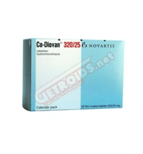 Co-Diovan 320/25 mg 28 Tablets Novartis Co-Diovan 320/25 mg 28 tablets by Novartis product pack