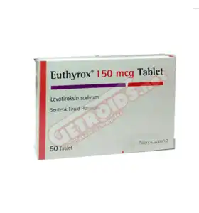 Euthyrox (T4) 50 Tablets 150 mcg Merck Euthyrox (T4) 50 Tablets 150 mcg Merck