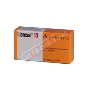 Lioresal 10 mg 50 Tablets Novartis