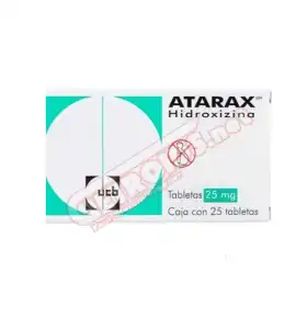 Atarax (Vistaril) 25 mg 30 Tablets UCB SA Atarax (Vistaril) 25 mg 30 Tablets UCB SA