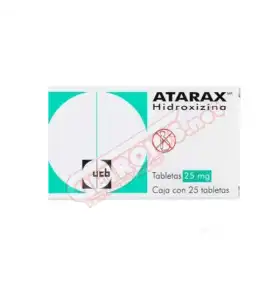 Atarax (Vistaril) 25 mg 30 Tablets UCB SA Atarax (Vistaril) 25 mg 30 Tablets UCB SA