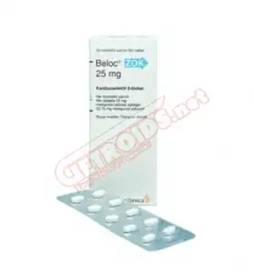Beloc 25 Mg 20 Tablets AstraZeneca Beloc 25 Mg 20 Tablets AstraZeneca