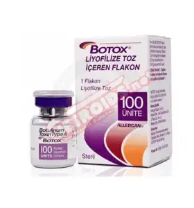 Botox 1 Vial 100IU Allergan Botox 1 vial 100IU by Allergan product packaging