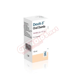 Devit-3 Oral Drop Vitamin D 15 ml 50,000 IU Deva Devit-3 Oral Drop Vitamin D 15 ml 50,000 IU Deva bottle packaging