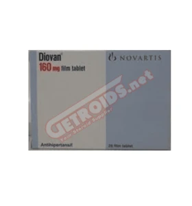 Diovan 160 mg 28 Tablets Novartis Diovan 160 mg 28 tablets by Novartis product packaging