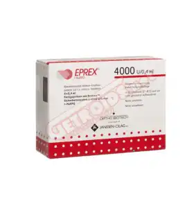 Eprex 4000 IU Janssen Cilag prefilled syringes Eprex 4000 IU Janssen Cilag pack with prefilled syringes