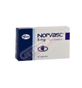 Norvasc 5 mg 30 Tablets Pfizer Norvasc 5 mg 30 Tablets Pfizer