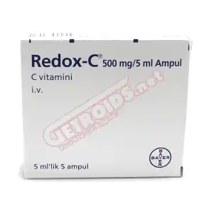 Redox-C (Vitamin C) 500 Mg 5 Ml Amp Bayer