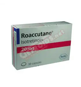 Roaccutane 20 mg 30 Capsules Roche Expired Roaccutane 20 mg 30 capsules by Roche expired product packaging