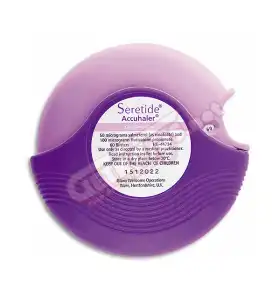 Seretide Diskus Advair by GlaxoSmithKline 60-dose inhaler packaging
