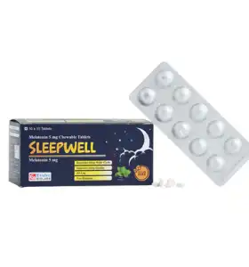 Sleepwell Melatonin 5 Evolve Biolabs INT Sleepwell Melatonin 5 Evolve Biolabs INT