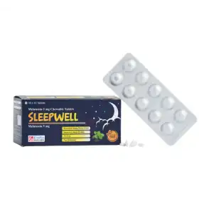 Sleepwell Melatonin 5 Evolve Biolabs INT Sleepwell Melatonin 5 Evolve Biolabs INT