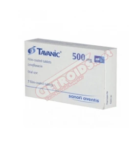 Tavanic 500 mg 7 Tablets Sanofi Aventis Tavanic 500 mg 7 tablets by Sanofi Aventis product pack