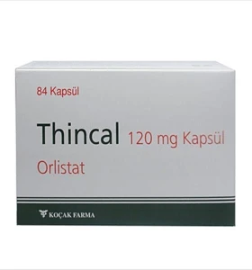Thincal Orlistat 84 caps 120 mg Kocak Farma