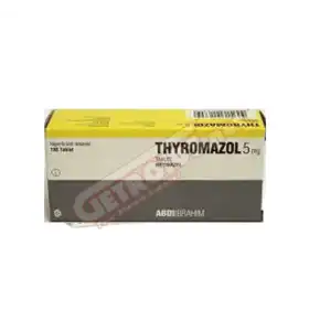 Thyromazol 5 mg 100 Tablets Abdi Ibrahim